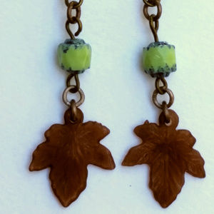 Autumn Leaf Earrings